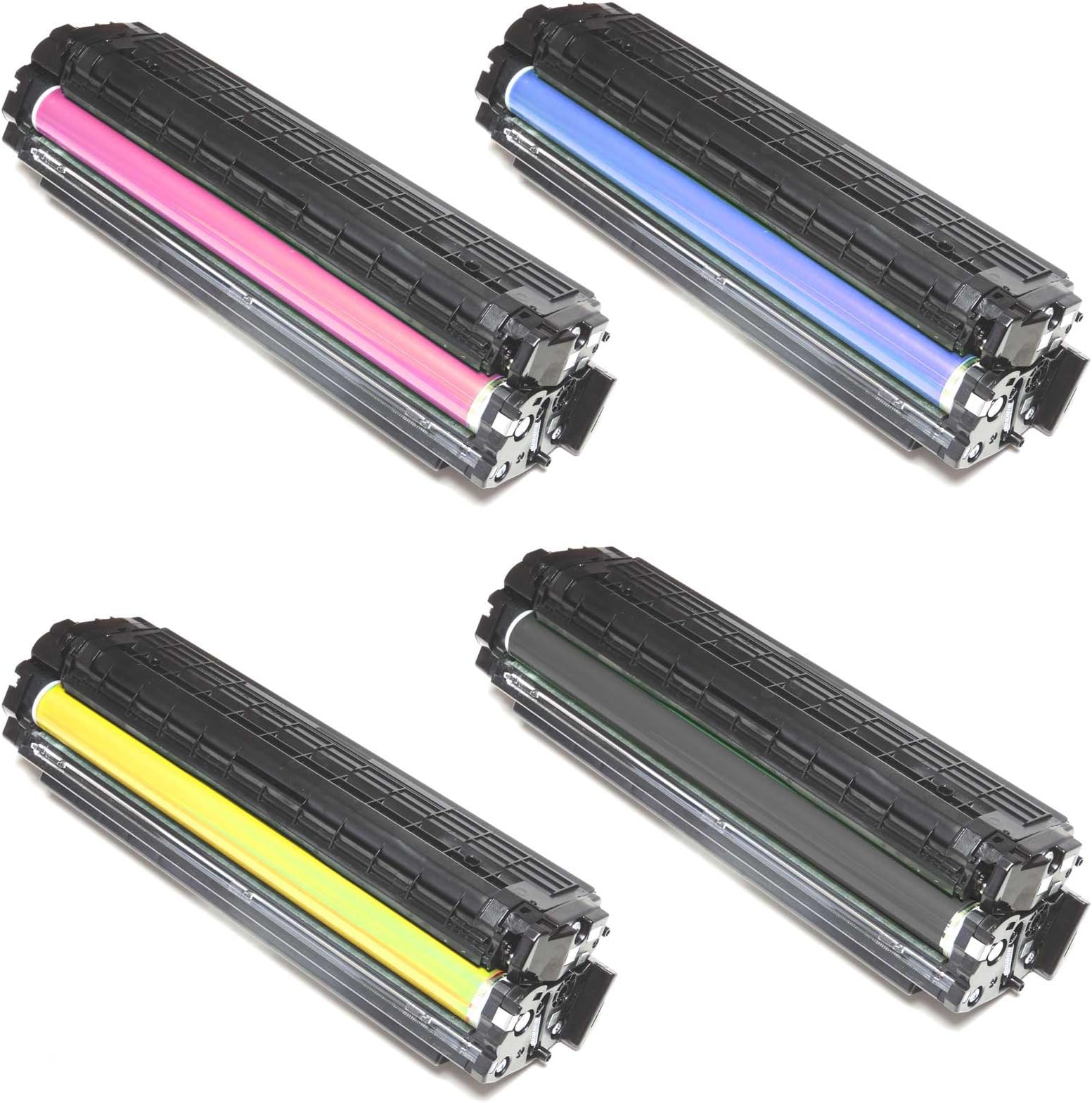 Set of 4 – Samsung P404 °C/ELS Toner Cartridges Multipack – Compatible Cartridges K404S C404S M404S Y404S CLT-M506L 404S Black 1500 Page Yield, Cyan, Magenta & Yellow (1,000 Pages Each