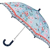 Stephen Joseph, Toddler and Little Kid Umbrella with Pinch Free Closure and Colorful Design