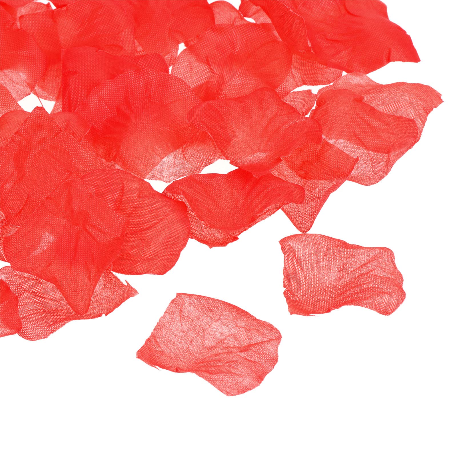 PATIKIL Artificial Rose Petals, 1200Pcs Fake Flowers Silk Petal Decoration Supplies for Romantic Night Wedding Party Event Decor, Red — image 1