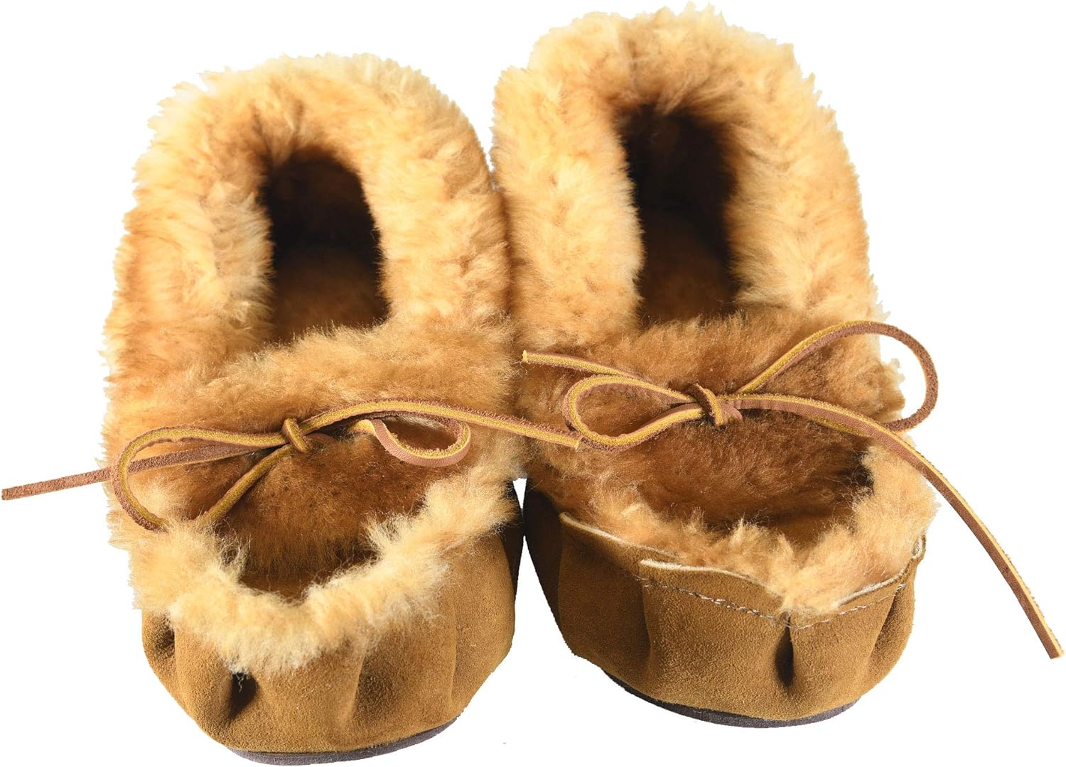 handmade sheepskin moccasins