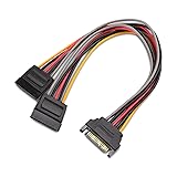 Cable Matters 3-Pack 15 Pin SATA Power Splitter