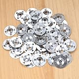 LJHOME 220 Pcs Easy Fix Washers 35mm Galvanised Steel for Insulation Boards view 4