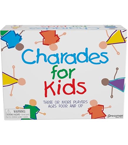Outset Media Charades Famiglia – Gioco Di Mimica Con 880 Azioni – Serata Di Gioco Per 2+ Squadre – Età 10+ - 3