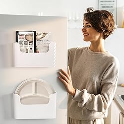FKTXCO Wall Mount Folder Holder File Organizer No
