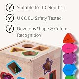 Jaques of London Wooden Shape Sorter Montessori Toy for 1 Year Old view 4