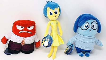 Amazon ディズニー ピクサー インサイドアウト エンジャー 喜びと悲しみ ぬいぐるみ おもちゃ ぬいぐるみ おもちゃ