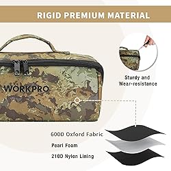 WORKPRO Tool Bag with Zipper, 10" Utility Wide