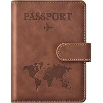 Porte-passeport Avec étiquette Bagage Personnalisée - Initiale Lettre Z Noir - PU Imperméable, 5 Fentes Cartes - 2