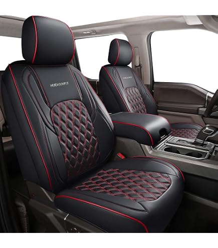 Jeep Wrangler Neoprene Seat Covers – 2-Piece Front Set, Black, Embroidered, UV-Resistant, With Storage Pouches
