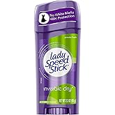 Lady Speed Stick Deodorant 2.3 Ounce Powder Fresh Invisible Dry (65ml) (3 Pack)