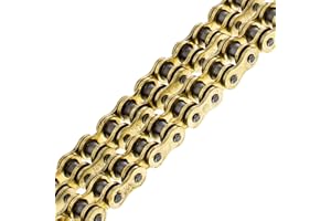NICHE Gold 420 X-Ring Chain 114 Links with Connecting Master Link