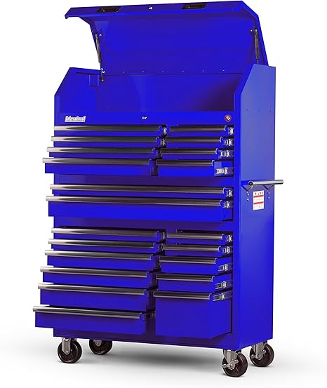 International 42 Inch 20 Drawer Toolbox With Ball Bearing Drawer