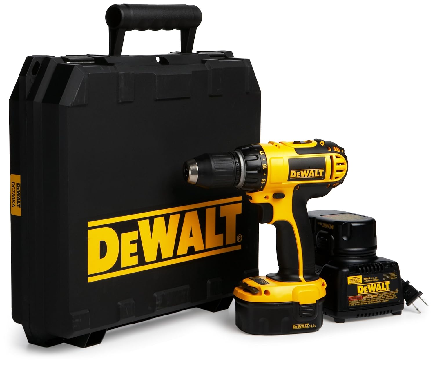 dewalt dc730ka cordless 14.4-volt compact drill/driver