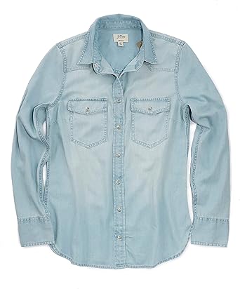 j crew western shirt