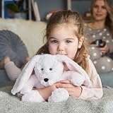 Warmies Pink Bunny Plush Microwave Heating Pad with Lavender Scent view 3