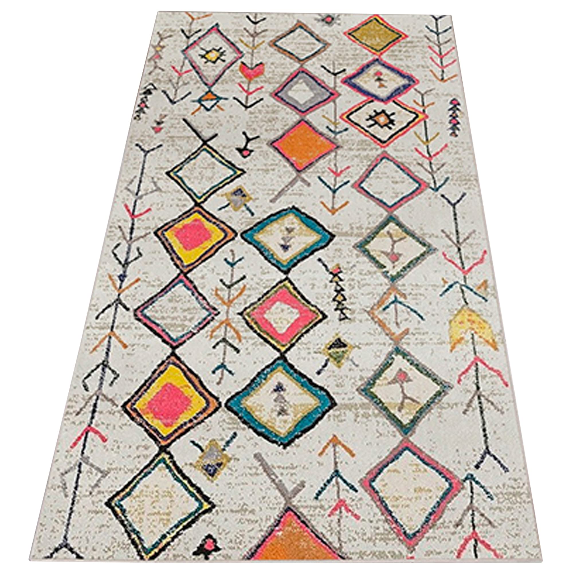 WELL HOME MOBILIARIO & DECORACIÓN Estampada Alfombra 80 x 150 cm Model CaveCavern Multicoloured