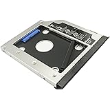 Nimitz 2nd HDD SSD Hard Drive Caddy Adapter for Dell E6430 E6530 E6420 E6520 E6320 E6330 Modular Bay with Ejector