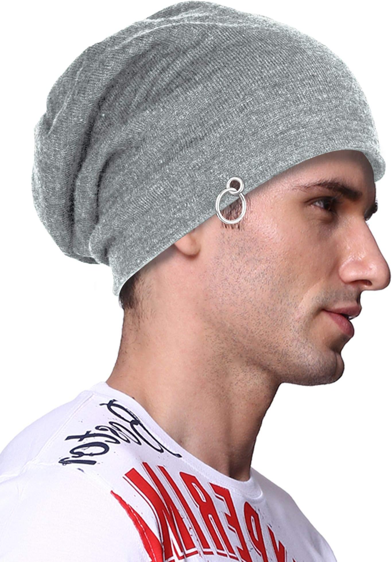 Cotton Slouchy Beanie and Skull Cap for Summer and Winter for Men, Women, Unisex
