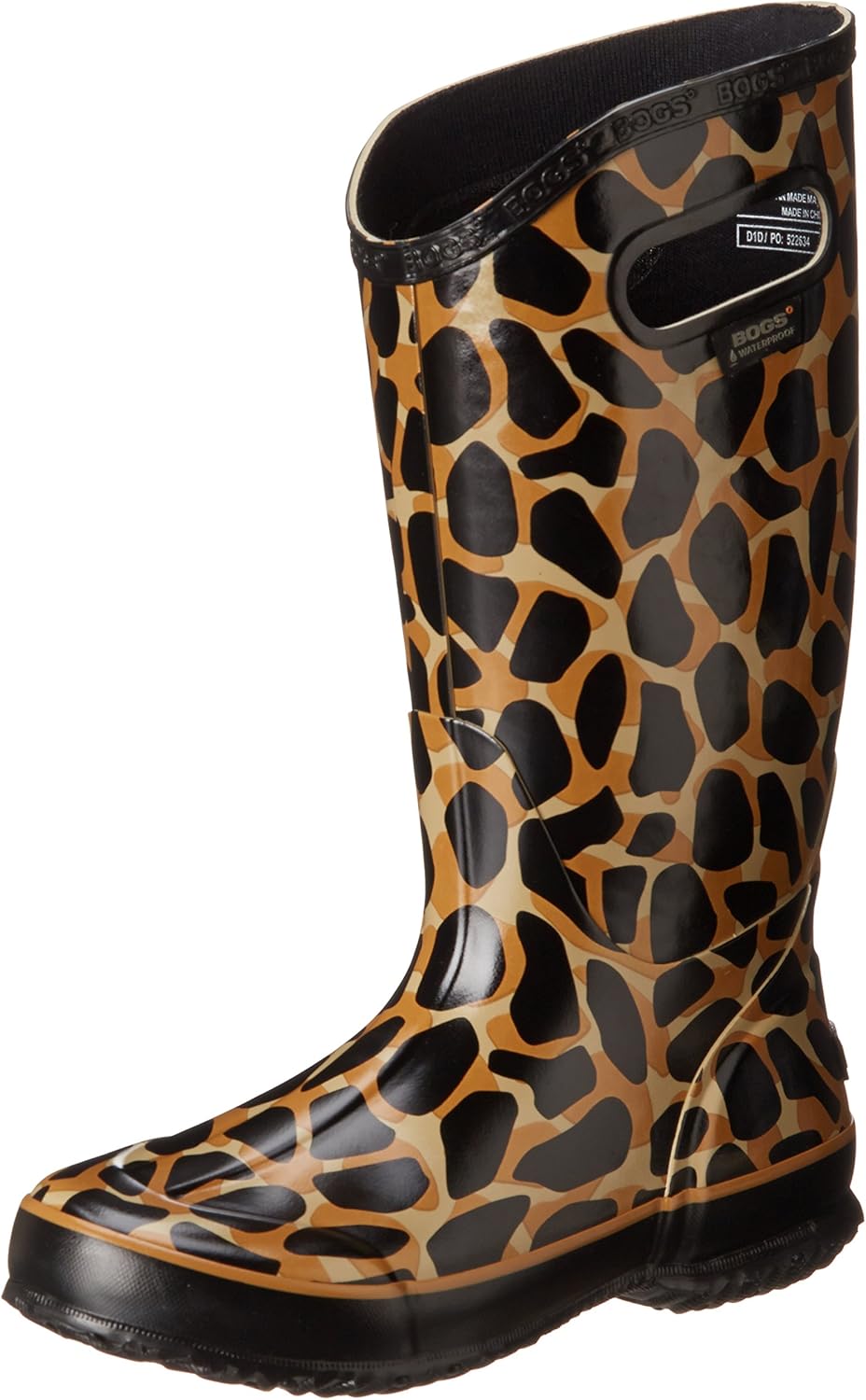 animal print rain boots
