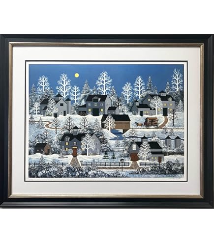 Amazon.com: Jane Wooster Scott Lark in the Park CUSTOM FRAMED