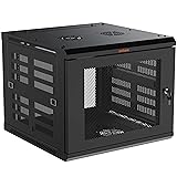 ECHOGEAR 9U Network Rack - Enclosed Wall Mount Rack