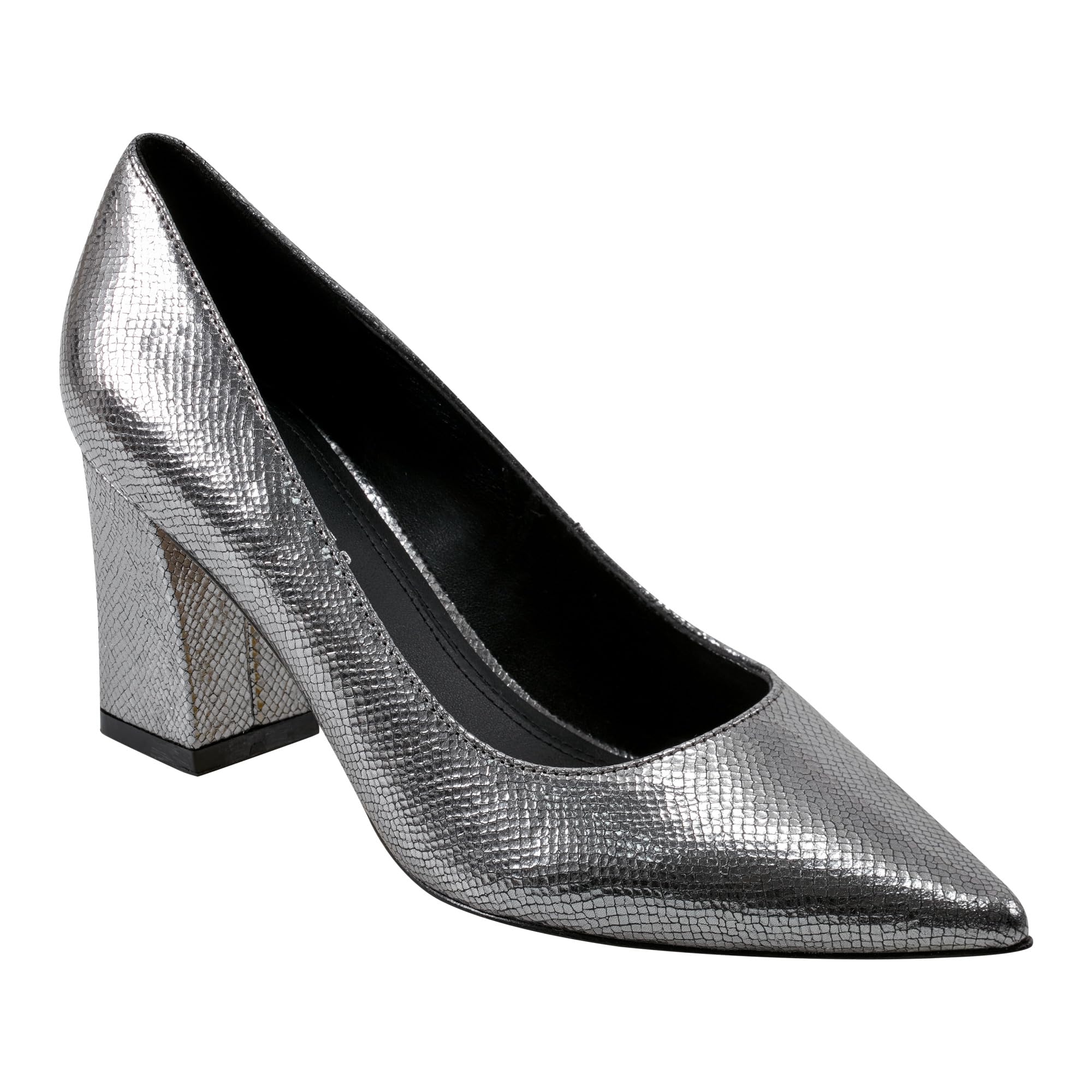 Photo 1 of Marc Fisher LTD Women's Zala Pump, Pewter Snake Leather 060, 7.5