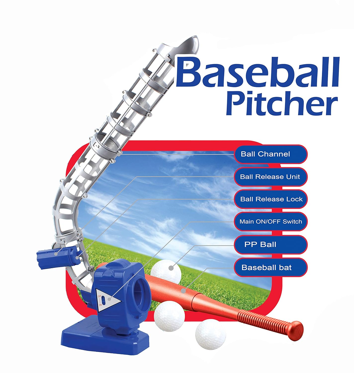 baseball catching machine