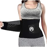 Moolida Waist Trainer Belt for Women or Men Waist Trimmer Workout Fitness Back Support Belts