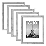 upsimples 8x10 Picture Frame Set of 5, Display