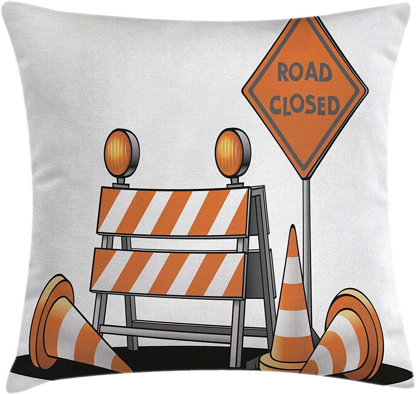 LanDu - Funda de cojín Decorativa con el Logotipo símbolo de