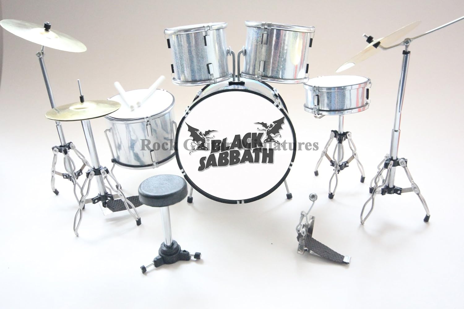 RGM384 Black Sabbath Miniature Drum Kit Amazon.co.uk Kitchen & Home