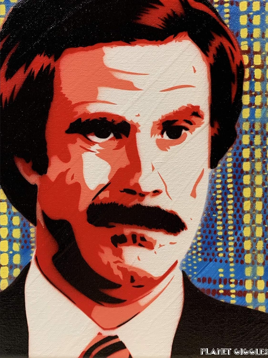 Will Ferrell Art Print 8x10 Inches Handmade