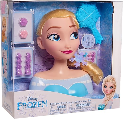 frozen styling head doll