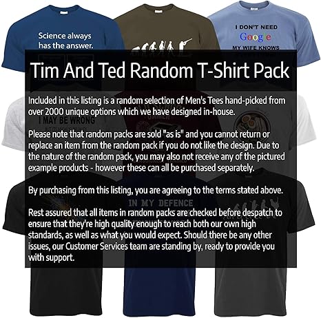 random t shirt bundle