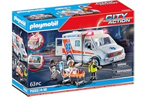 Playmobil Ambulance with Accessories and 3 Figures