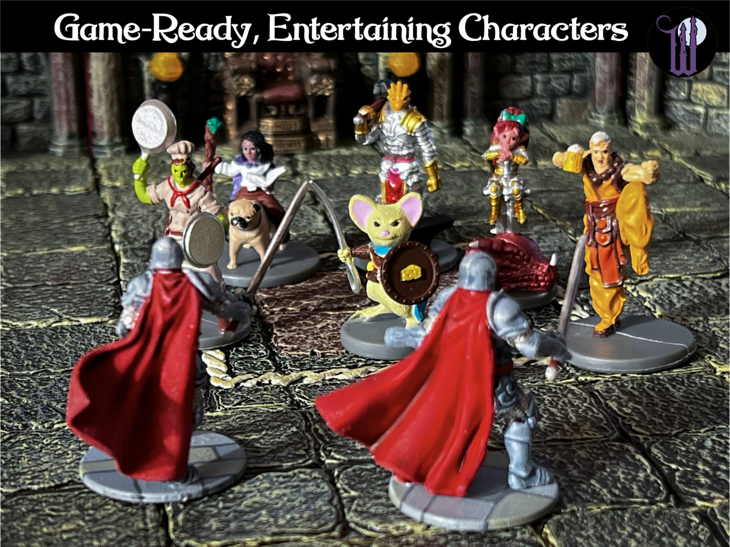 Mua Wildspire Adventurer's Set Pre-Painted Miniatures for DND ...