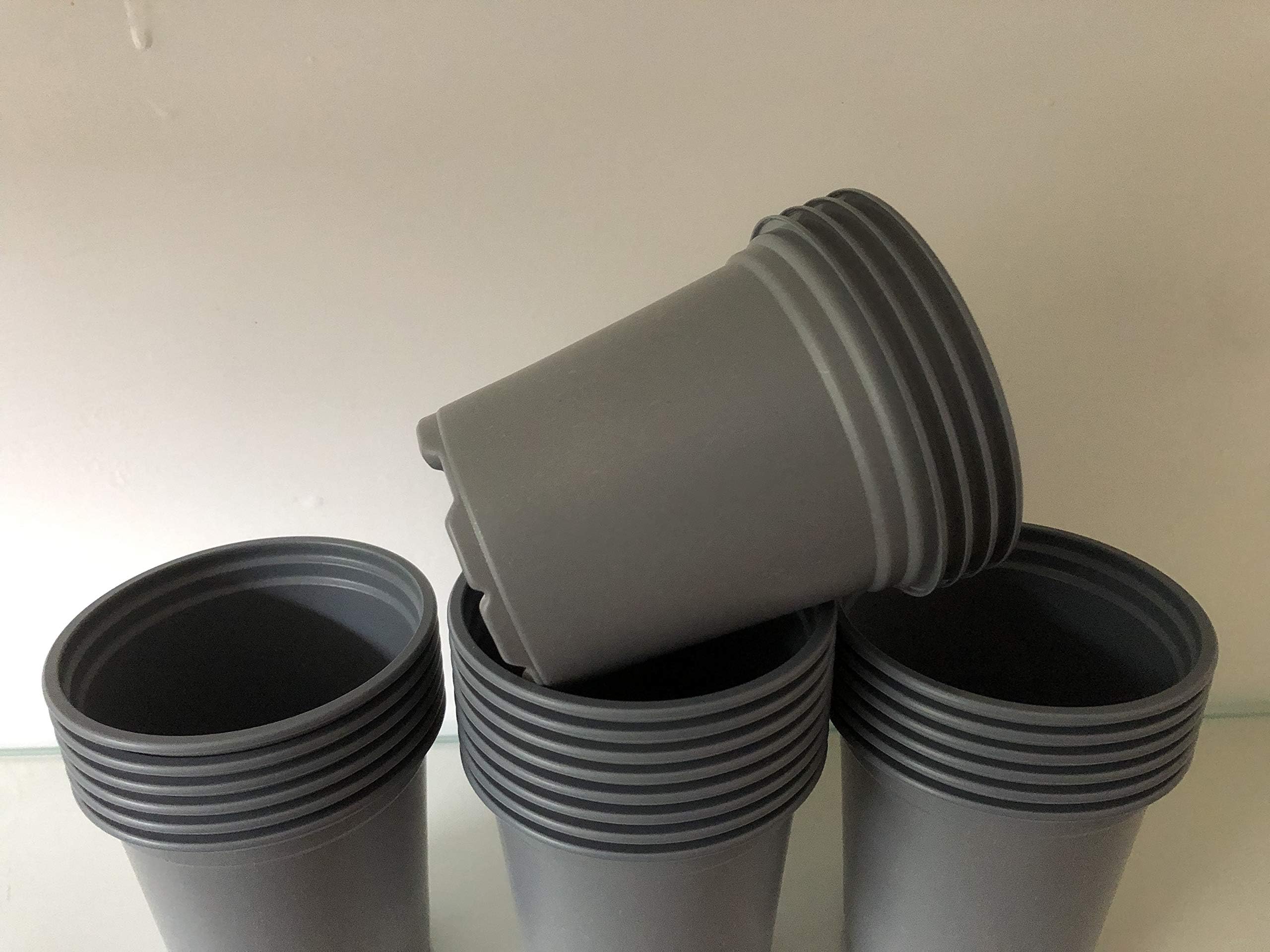 The Flowerpot Men 9CM Plastic Plant Pots x 200 [ Recycled & Recyclable ]