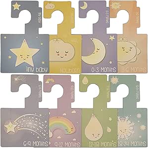 Separadores para armario de Bebé Belo + Me | Diseño Dulces Sueños