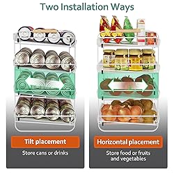 MAXIFFE 4 Tier Can Organizer for
