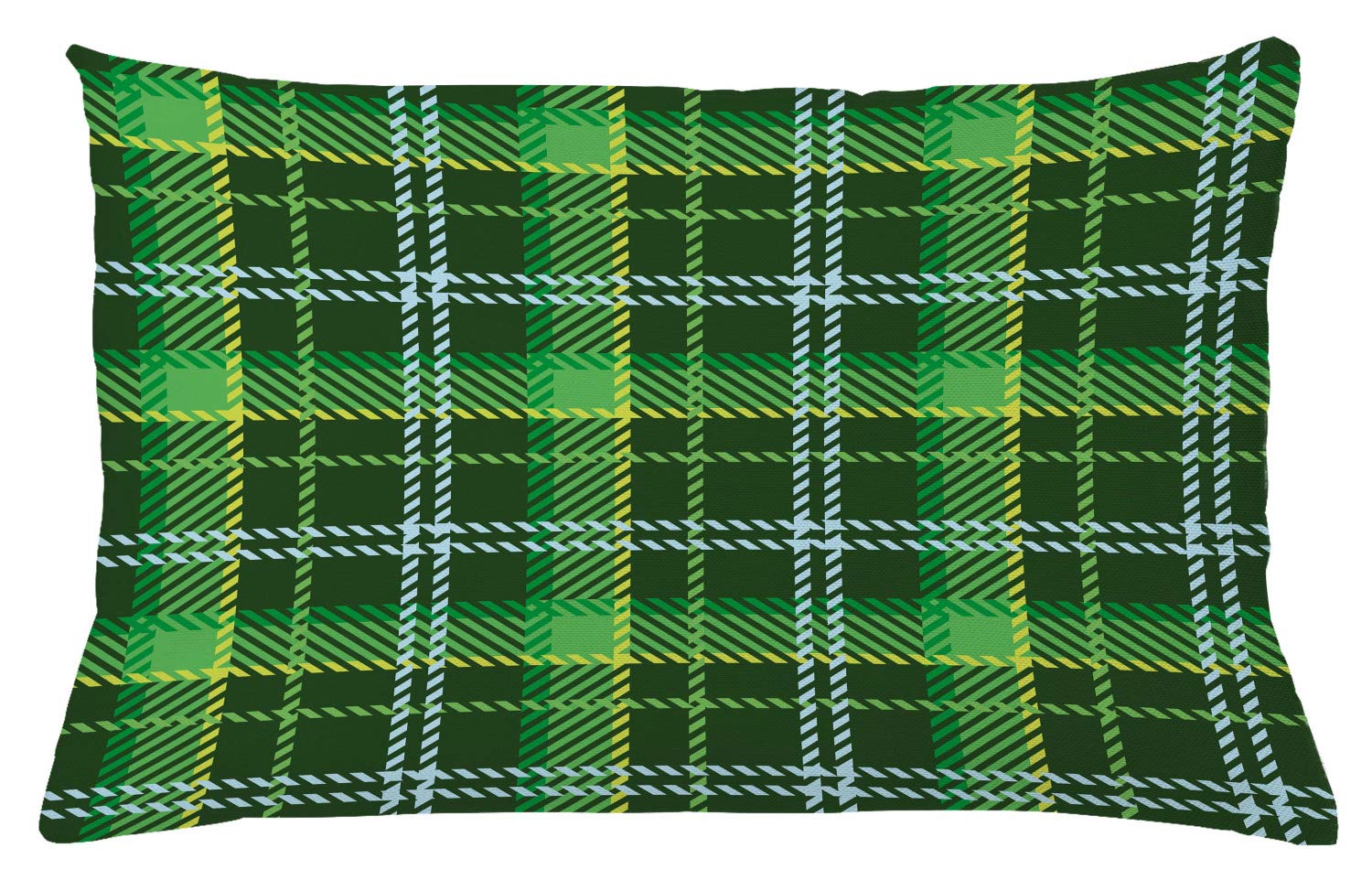 Amazon Com Lunarable Hunter Green Throw Pillow Cushion Cover