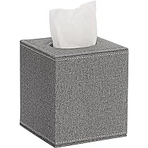 Amazon.com: Sumnacon Tissue Box Cover Rectangular Tissue Box