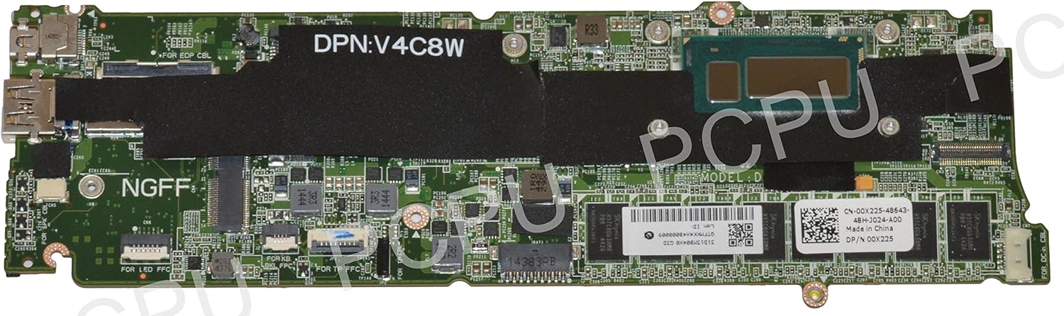 Amazon Com Xj70r Dell Xps 13 9333 Ultrabook Laptop Motherboard W Intel I5 40u 1 6ghz Cpu Computers Accessories