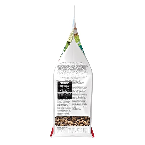 OXBOW ESSENTIALS FERRET FOOD, VITAMIN & MINERAL RICH FORMULA FOR FERRET, HIGH PROTEIN FOOD & HIGH FAT, SMALL ANIMAL PET PRODUCTS, OXBOW, MADE IN USA, 4 LB BAG