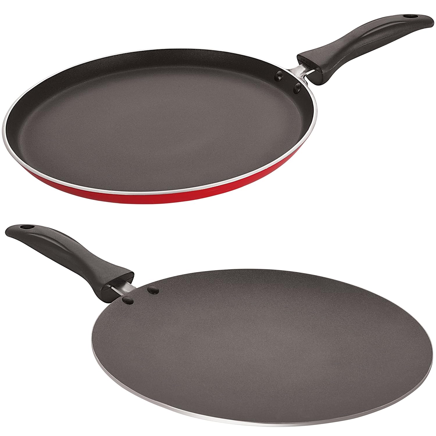 Buy Heavy Gauge Non Stick Flat Pan Flat Dosa Tava Griddle Free Concave