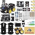 ELEGOO UNO R3 Project Smart Robot Car Kit V4 with UNO R3, Line Tracking Module, Ultrasonic Sensor, IR Remote Control etc. Int