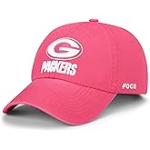 FOCO NFL Mens NFL Team Logo Magenta & White Casual Hat Caps