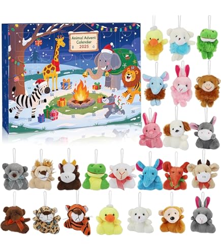 Amazon.com: JOYIN 2025 Christmas Advent Calendar with Mini Animal