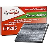 EPAuto CP285 (CF10285) Premium Cabin Air Filter includes Activated Carbon