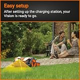WORX WR206E Landroid Vision Robotic Mower 600m² AIA Technology view 2