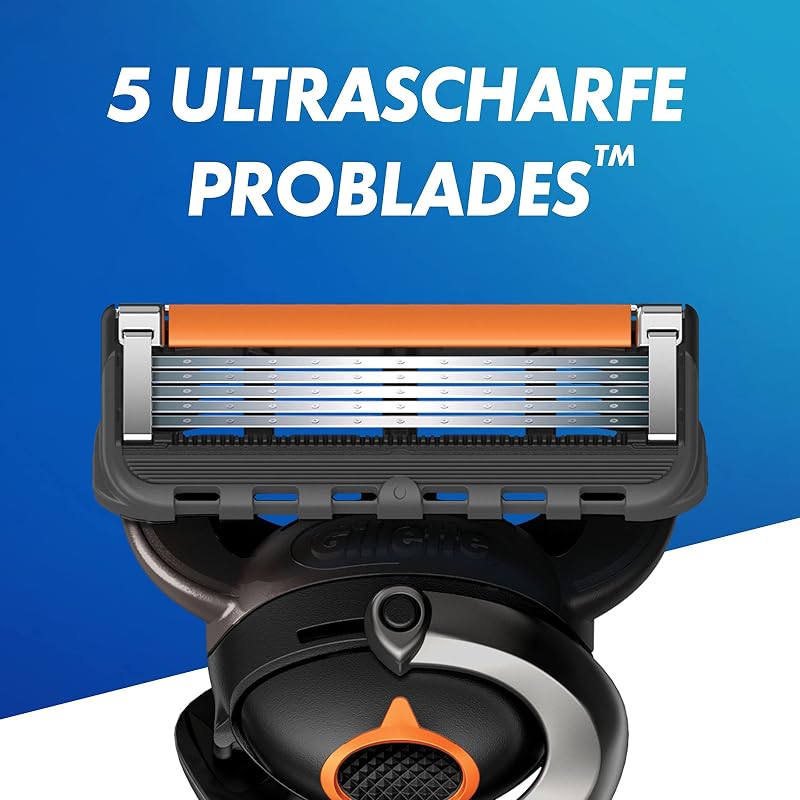 ProGlide Nassrasierer Herren Set, Rasierer + 4 Rasierklingen mit 5-fach Klinge, Geschenk für Männer